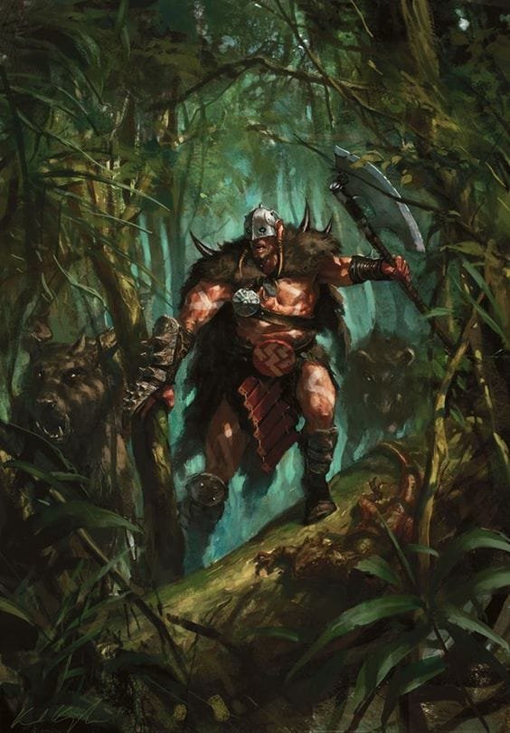 Unearthed Arcana - 4. Kısım - Canavarın Yolu Barbar görseli 2