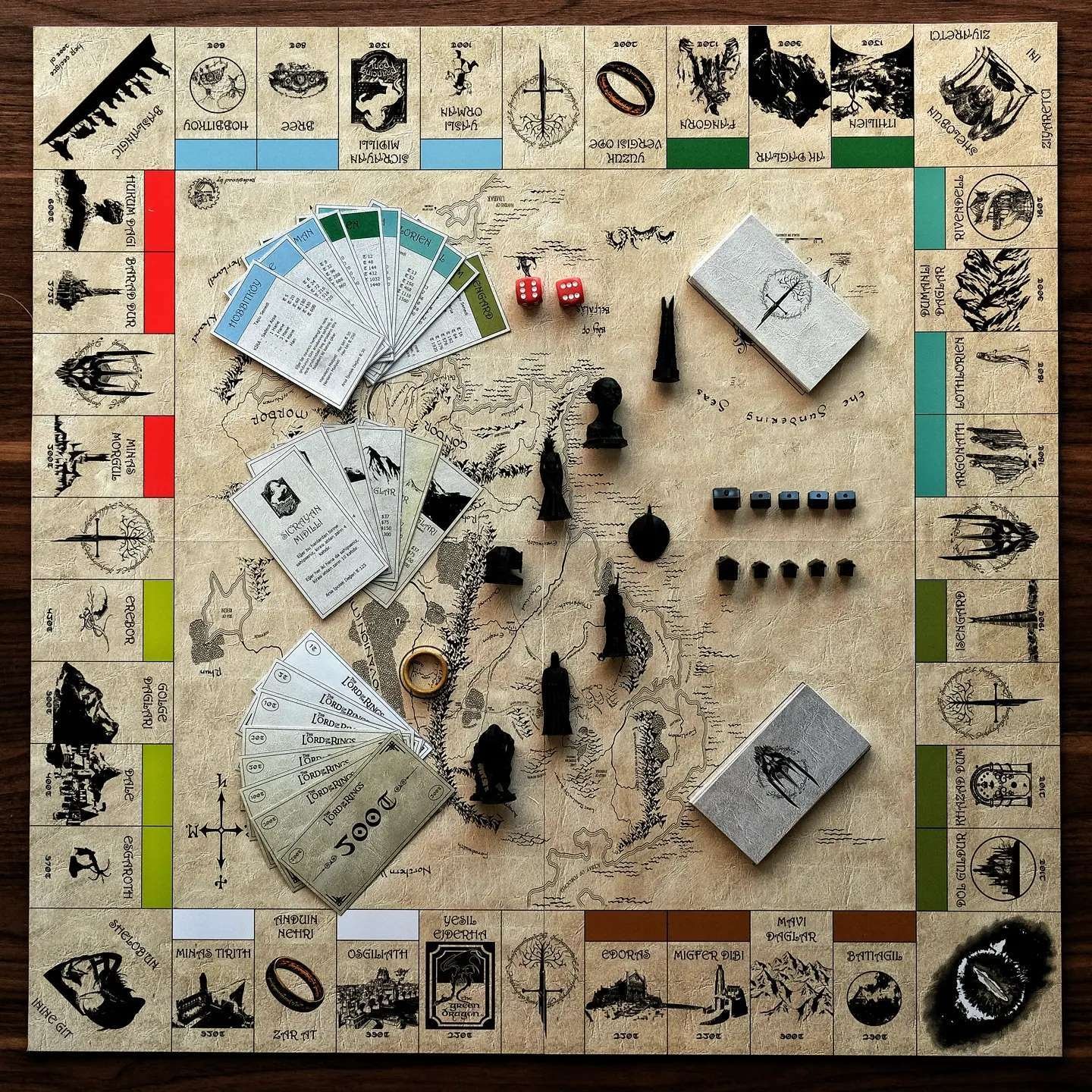 Talented Bear's Workshop: Yüzüklerin Efendisi Kutu Oyunu görseli 5