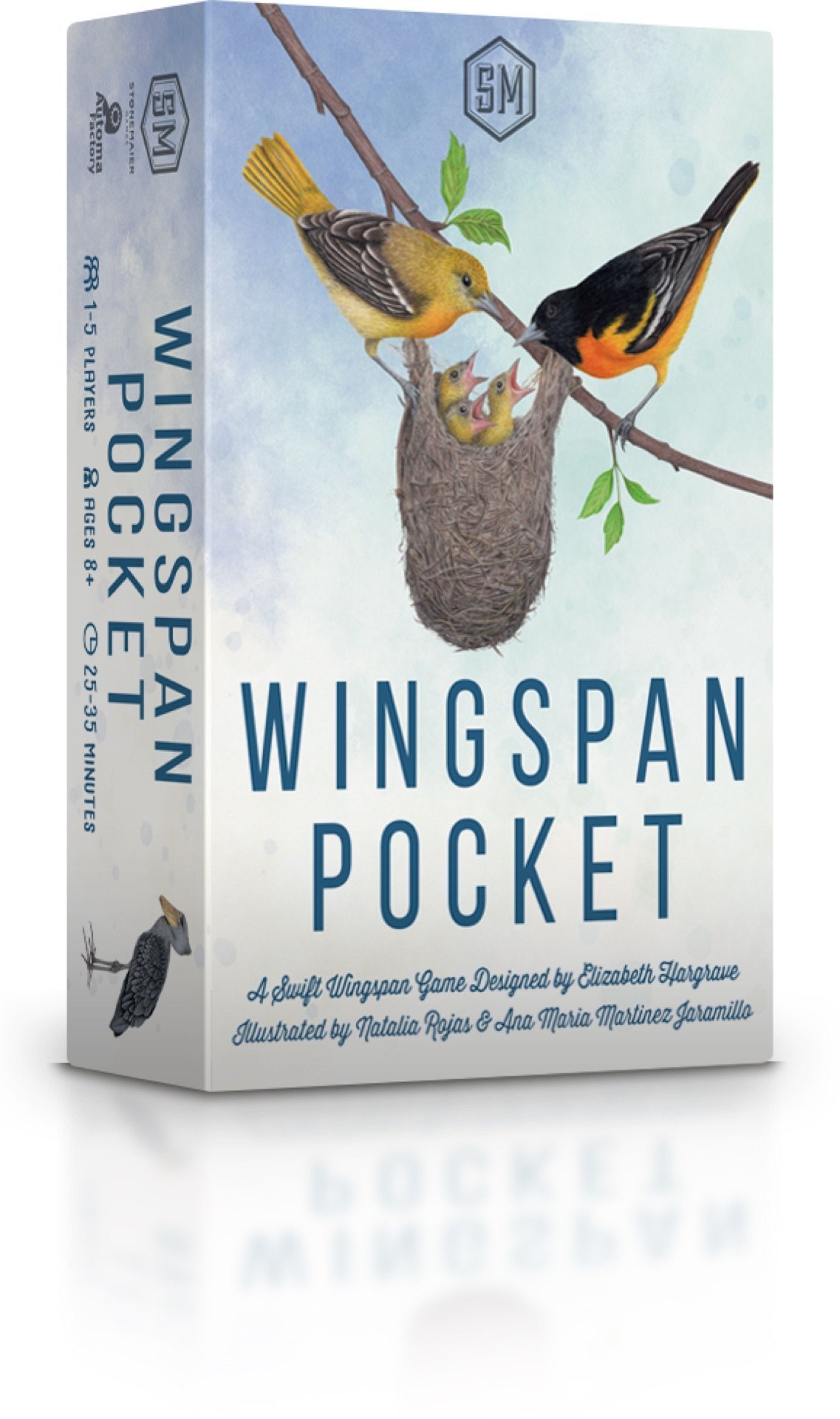 Wingspan Pocket masa oyunu kutusu