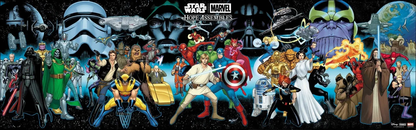 Star Wars/Marvel Hope Assembles çizgi roman serisinin karakter kadrosu