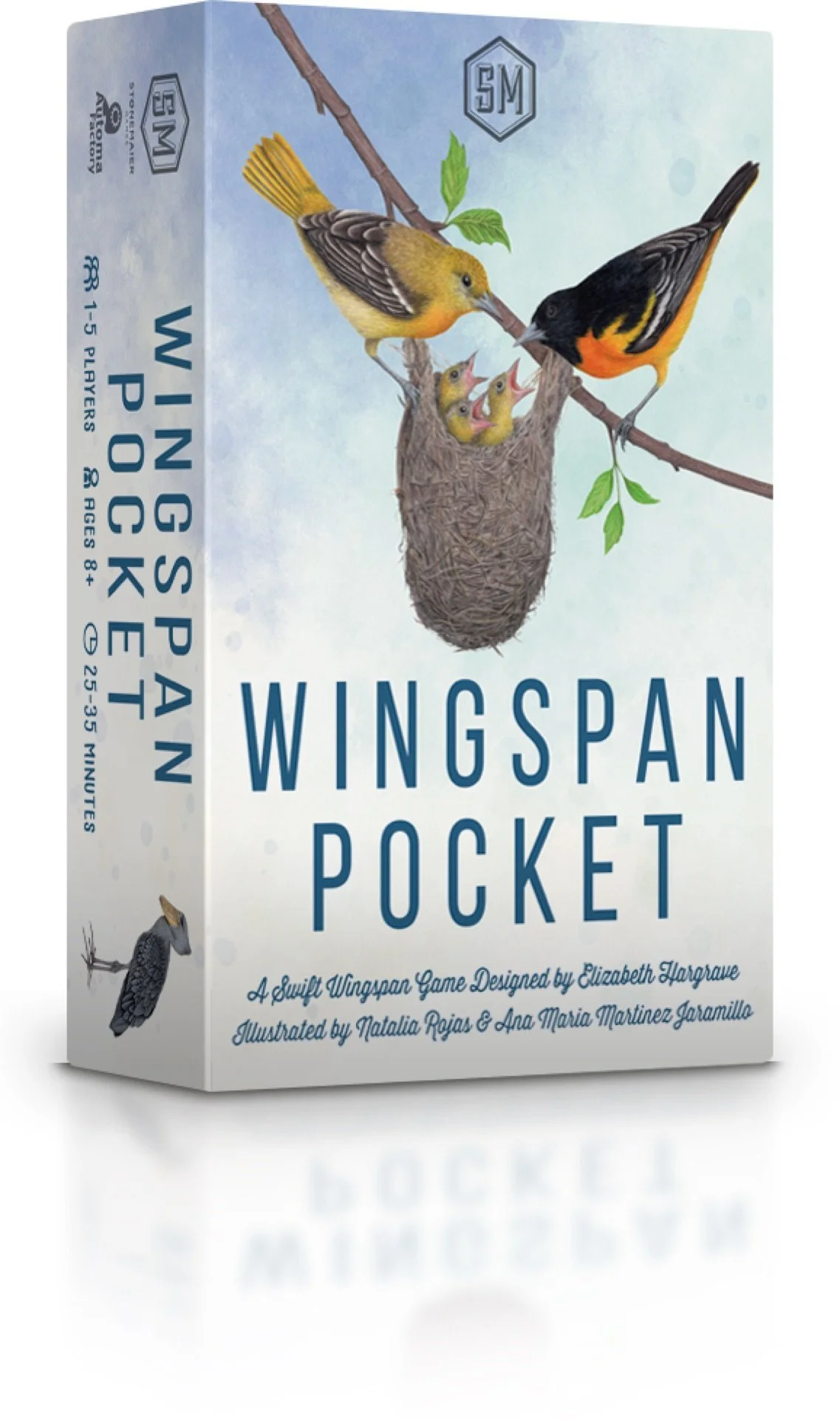 Wingspan Pocket masa oyunu kutusu